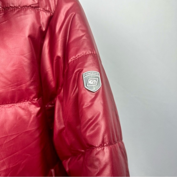 Men’s Reversible Dark Red/Black Puffer Jacket - Picture 4 of 11